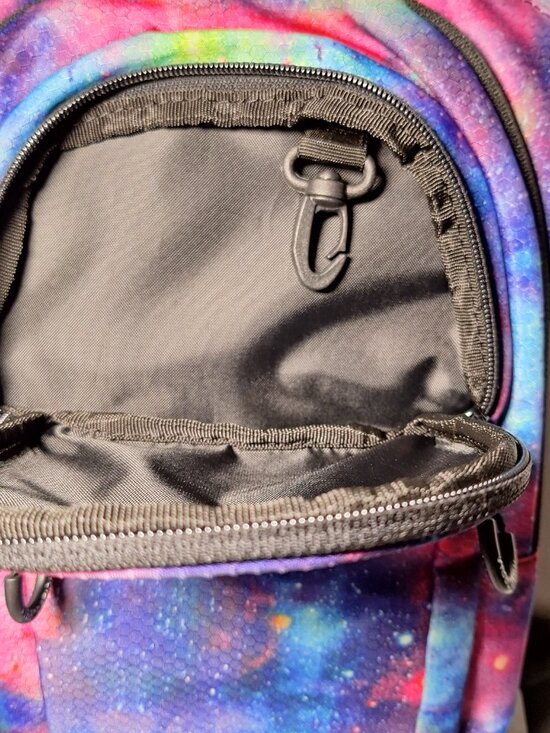 Vibedration Hydration Backpack w/o bladder - purple red galaxy - Used main image 7